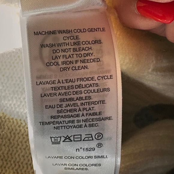 LAUREN RALPH LAUREN NWT Cashmere Cream Knit Shawl Collar Cardigan Sweater SZ XL - Picture 11 of 16